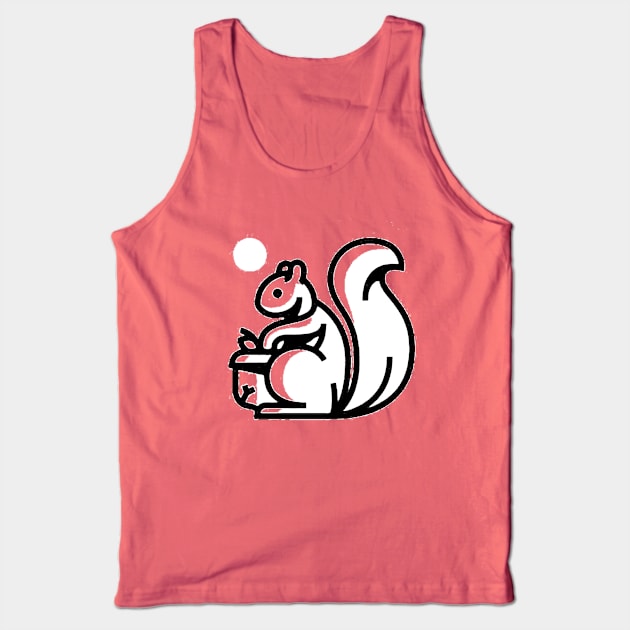 Squirrel Tank Top by ballhard